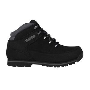 Firetrap Mens Rhino Leather Ankle Boots / Black/Gray